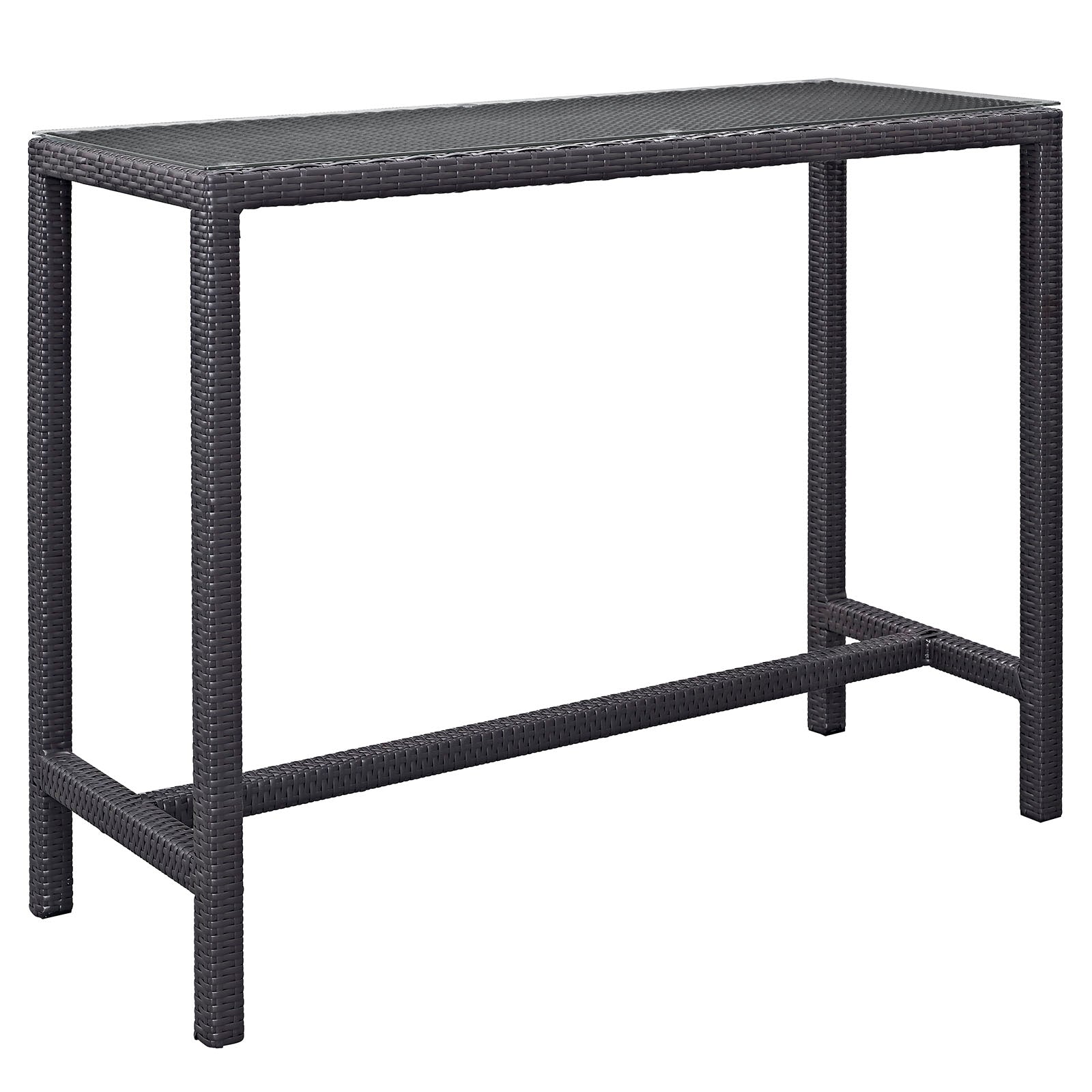 Convene Large Outdoor Patio Bar Table by Modway