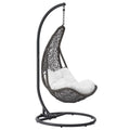 Abate Outdoor Patio Swing Chair With Stand