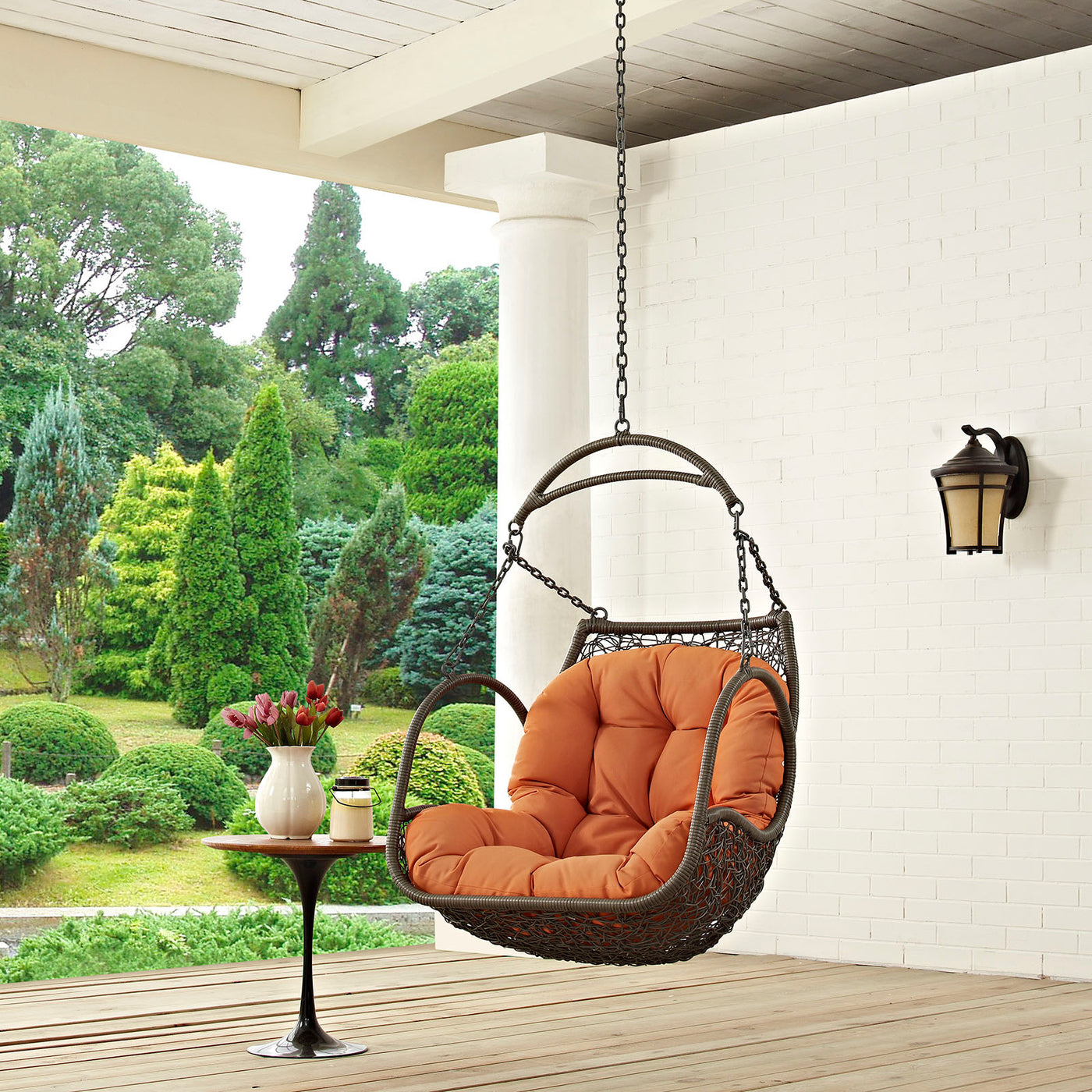 Arbor Outdoor Patio Swing Chair Without Stand by Modway — Lexmod