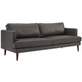 Agile Genuine Leather Sofa by Modway
