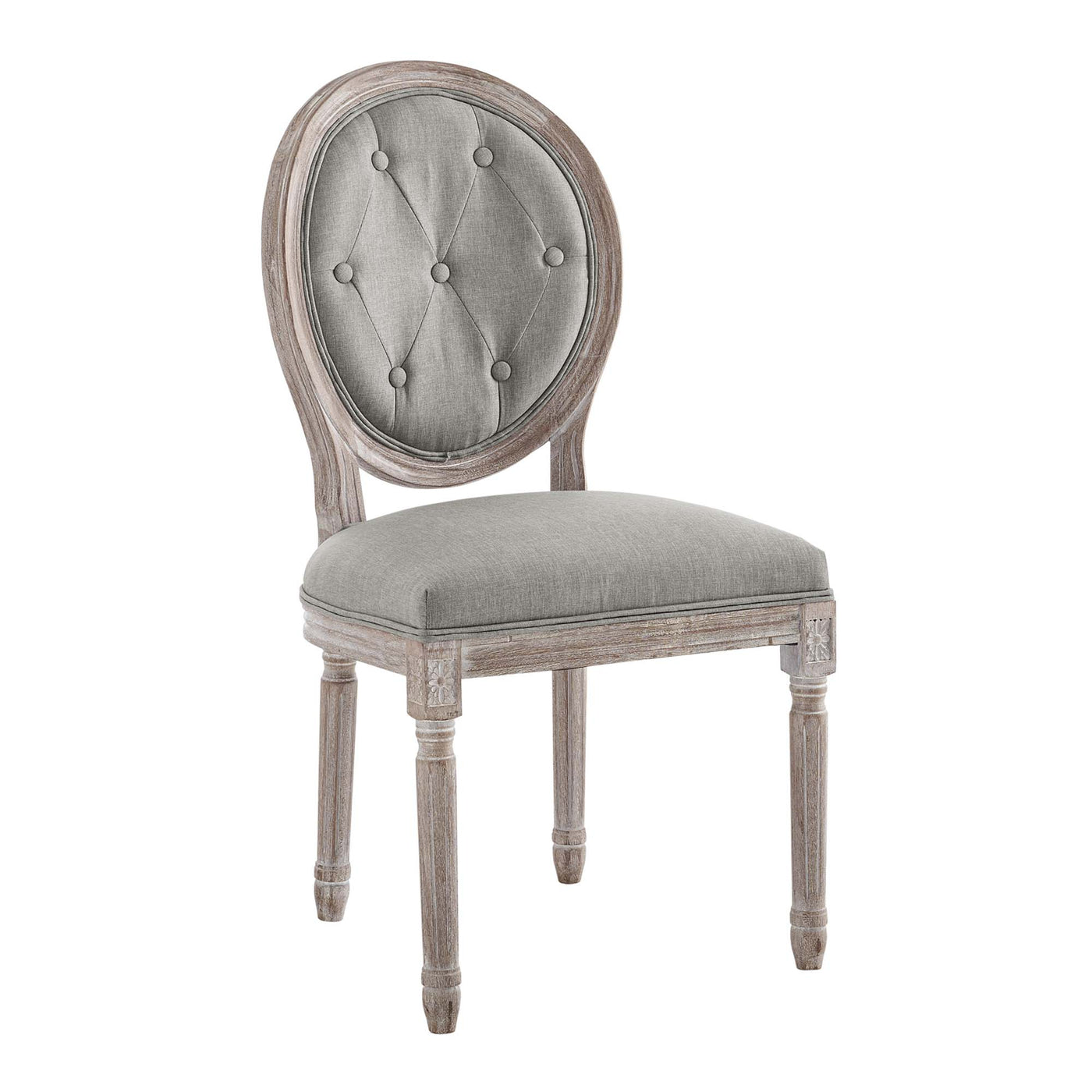 Modway Arise Upholstered Fabric Dining Side Chair - Thumbnail 4