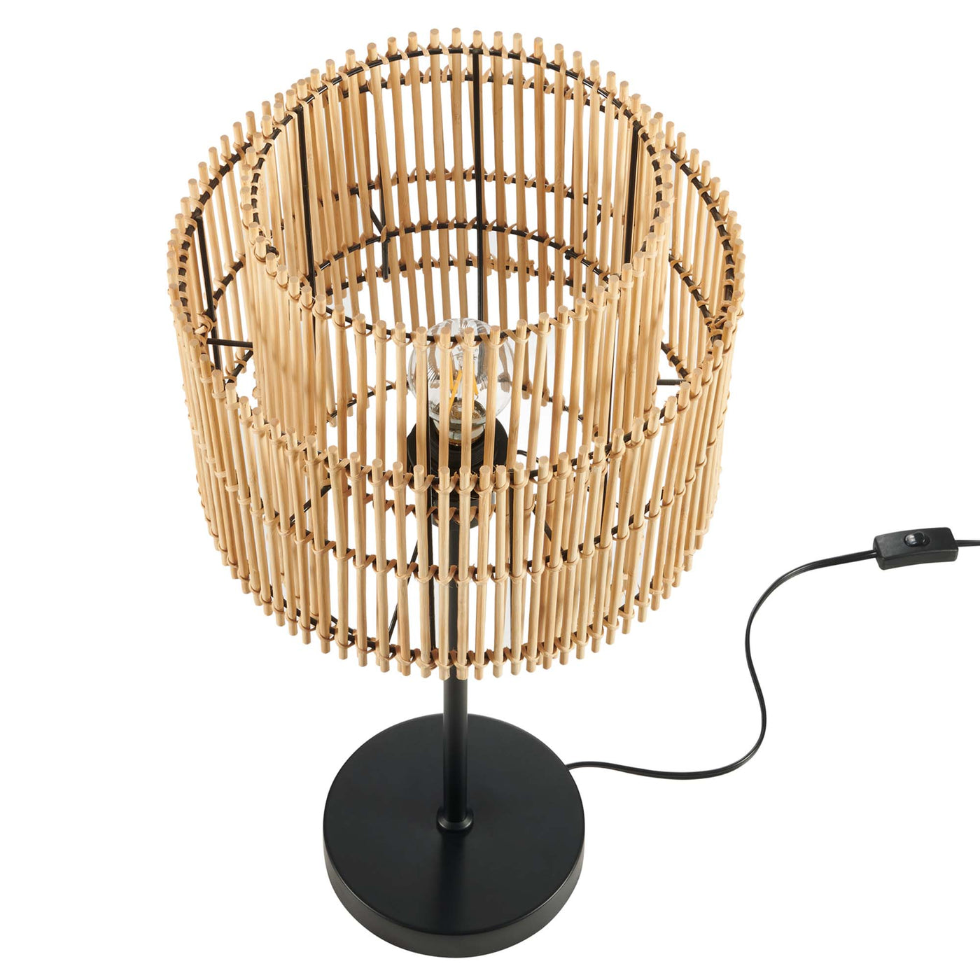 Nourish Bamboo Table Lamp by Modway