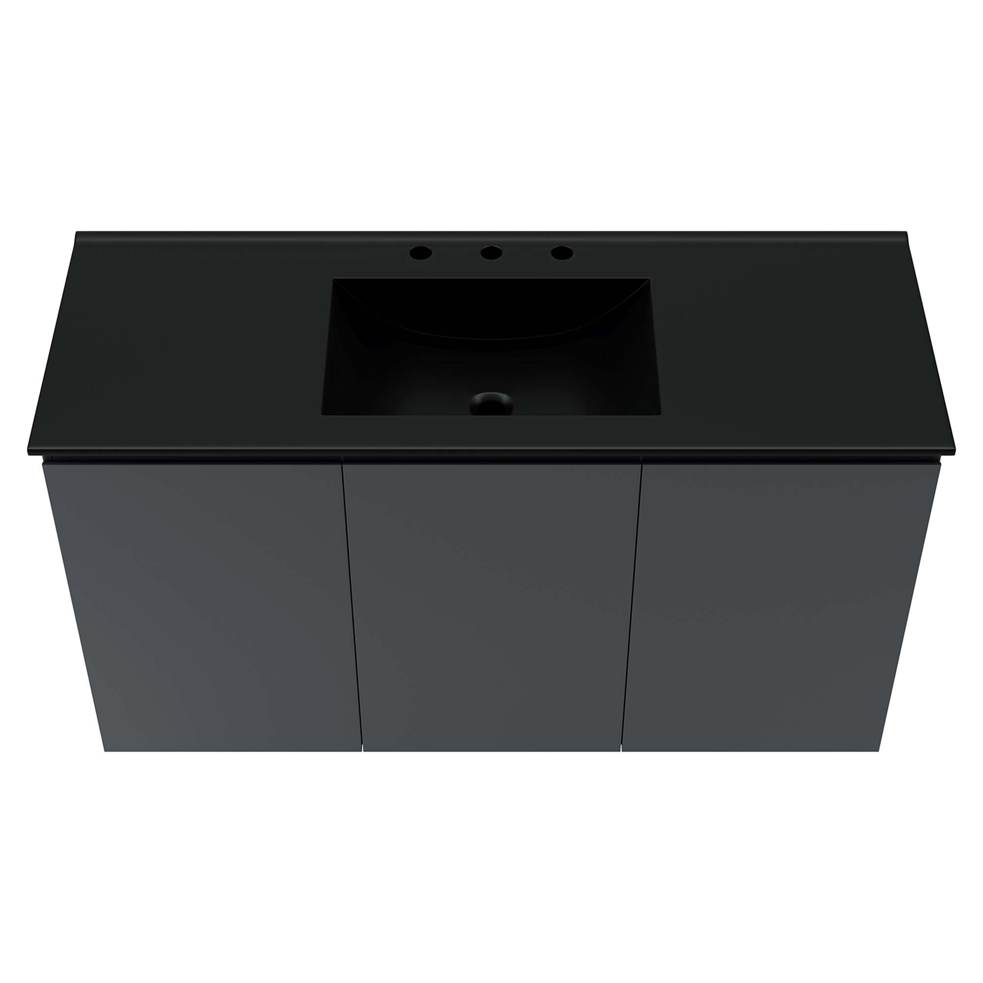 Gray Black / 48" Single