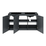 Gray Black / 48" Double