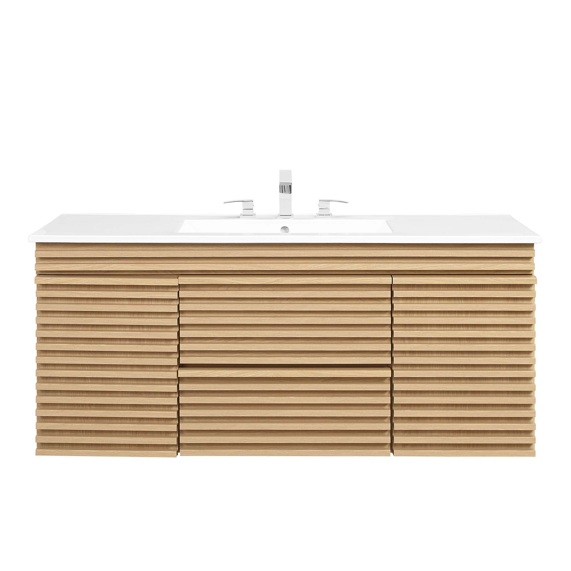 Oak White / 48" Single