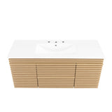 Oak White / 48" Single
