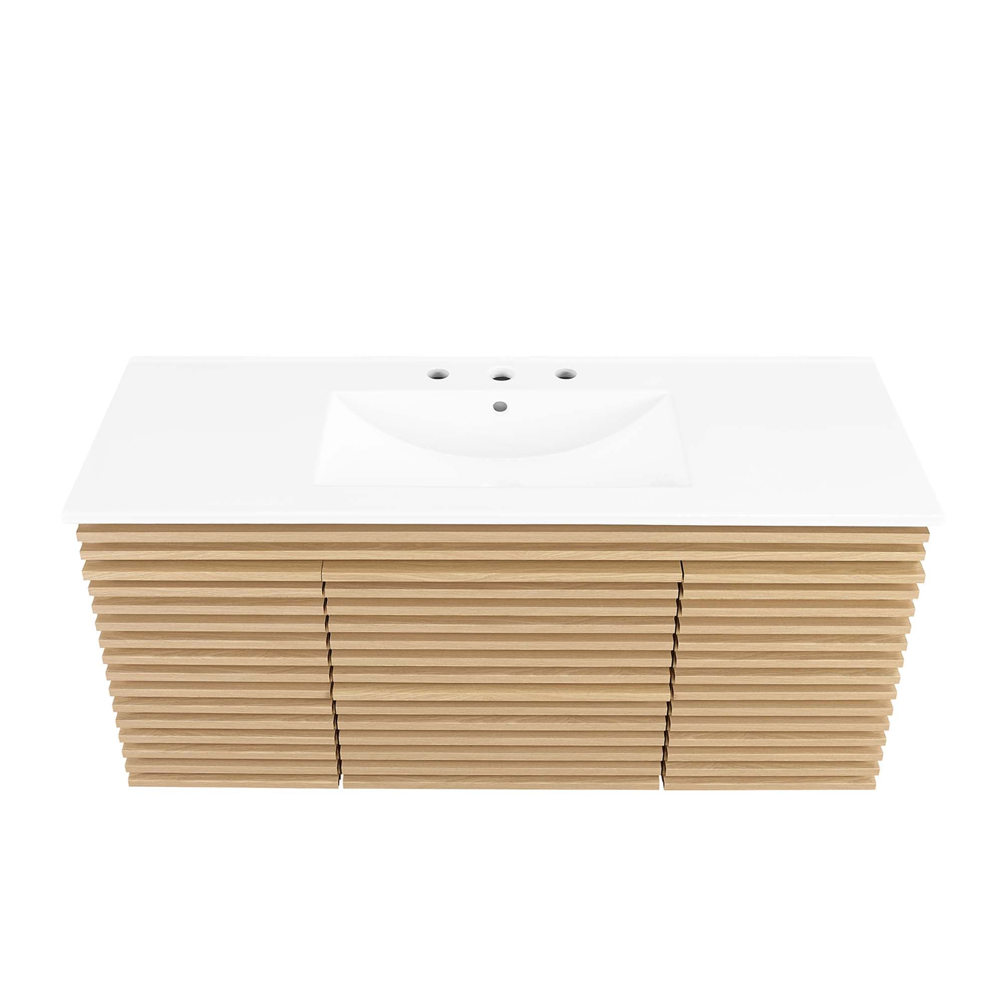 Oak White / 48" Single