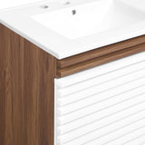 White Walnut White / 48" Double