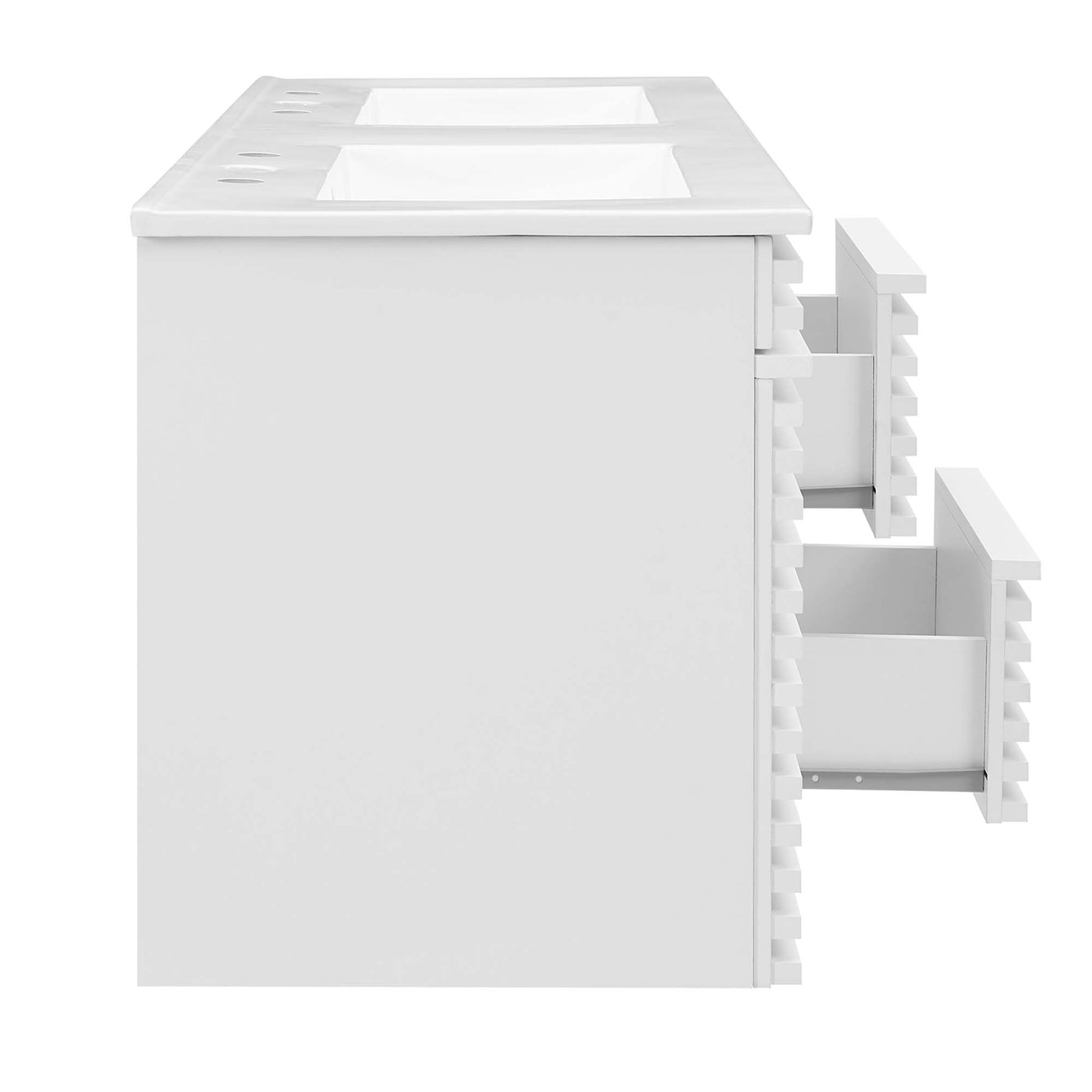 White White / 48" Double