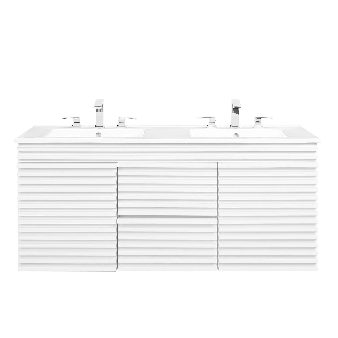 White White / 48" Double