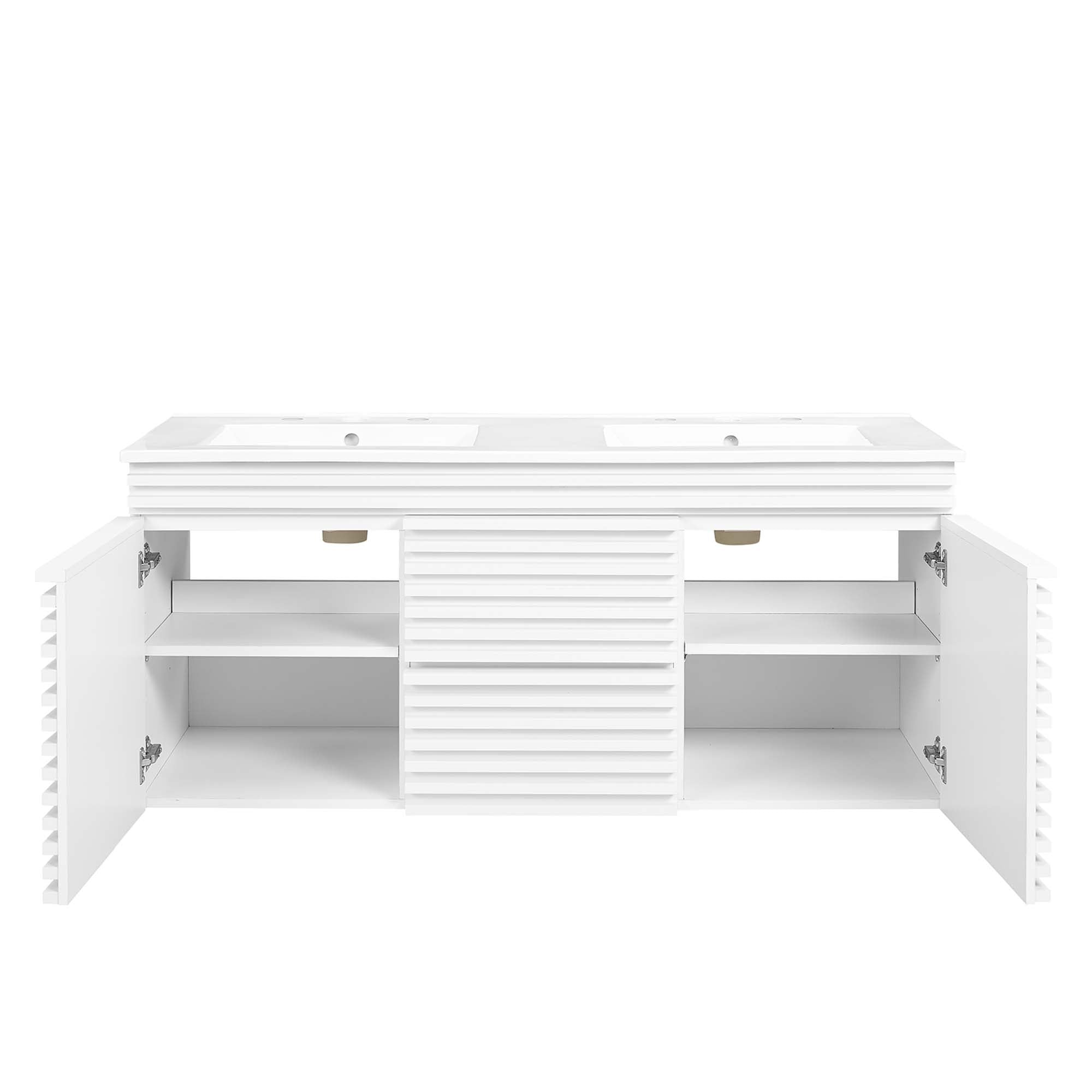 White White / 48" Double