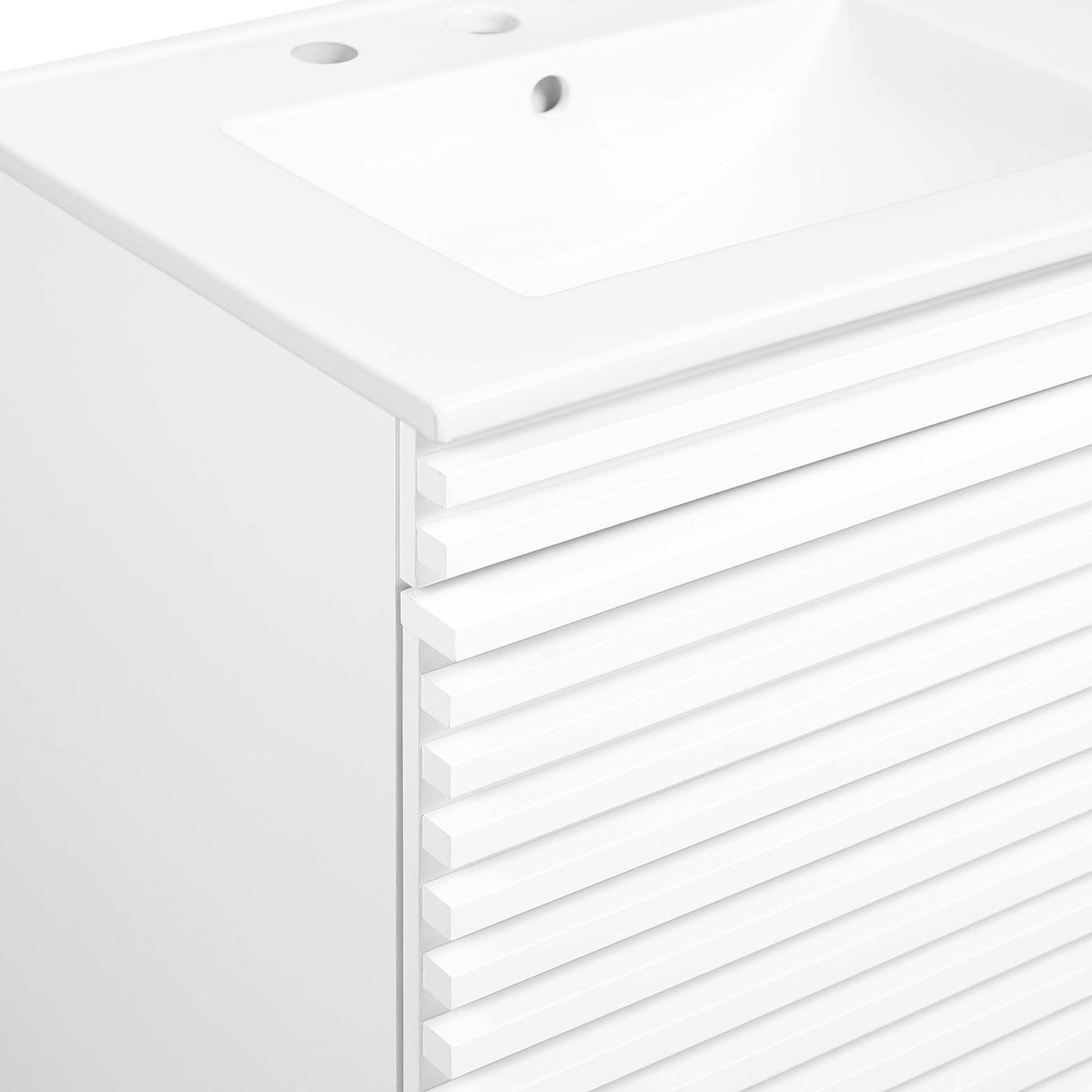 White White / 48" Double