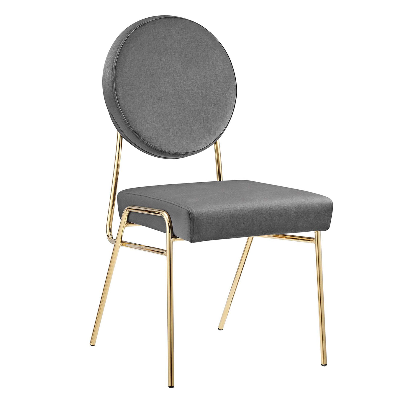 Craft Performance Velvet Dining Side Chair - Thumbnail 2
