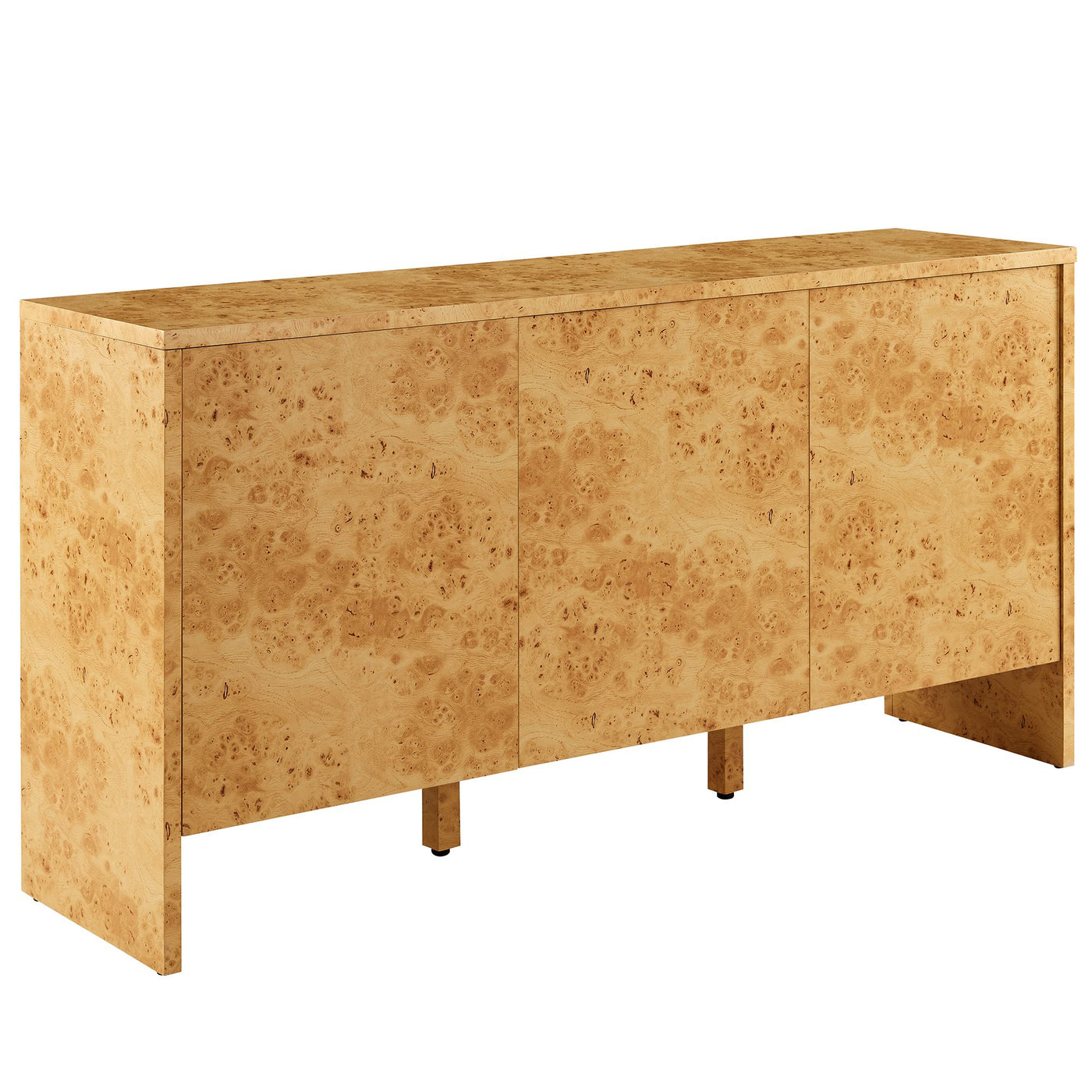 Hudson  60" Burl Wood  Sideboard