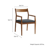 Walnut Black / Armchairs