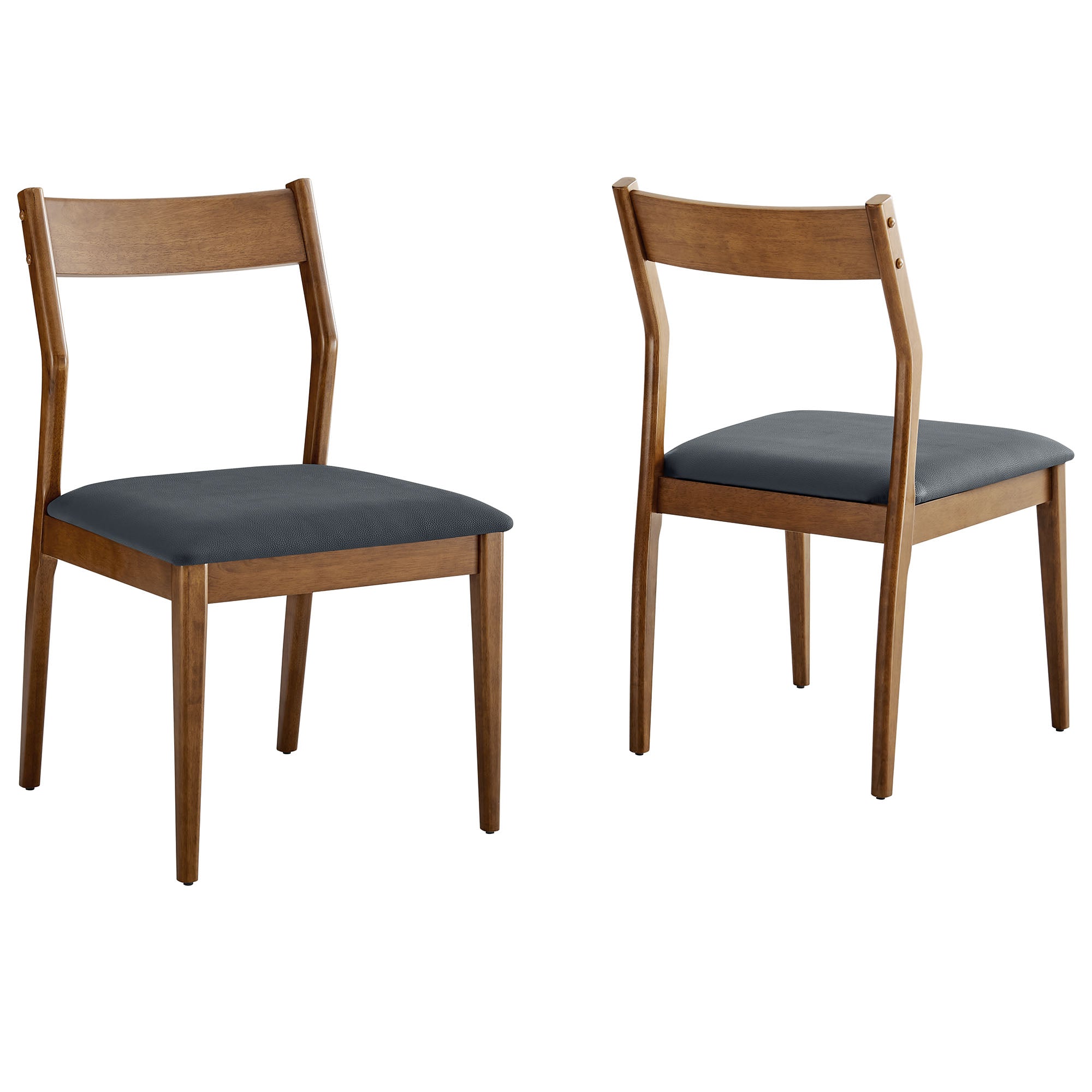 Walnut Black / Side Chairs