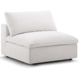 Commix Down Filled Overstuffed 3-Piece Armless Sectional Sofa