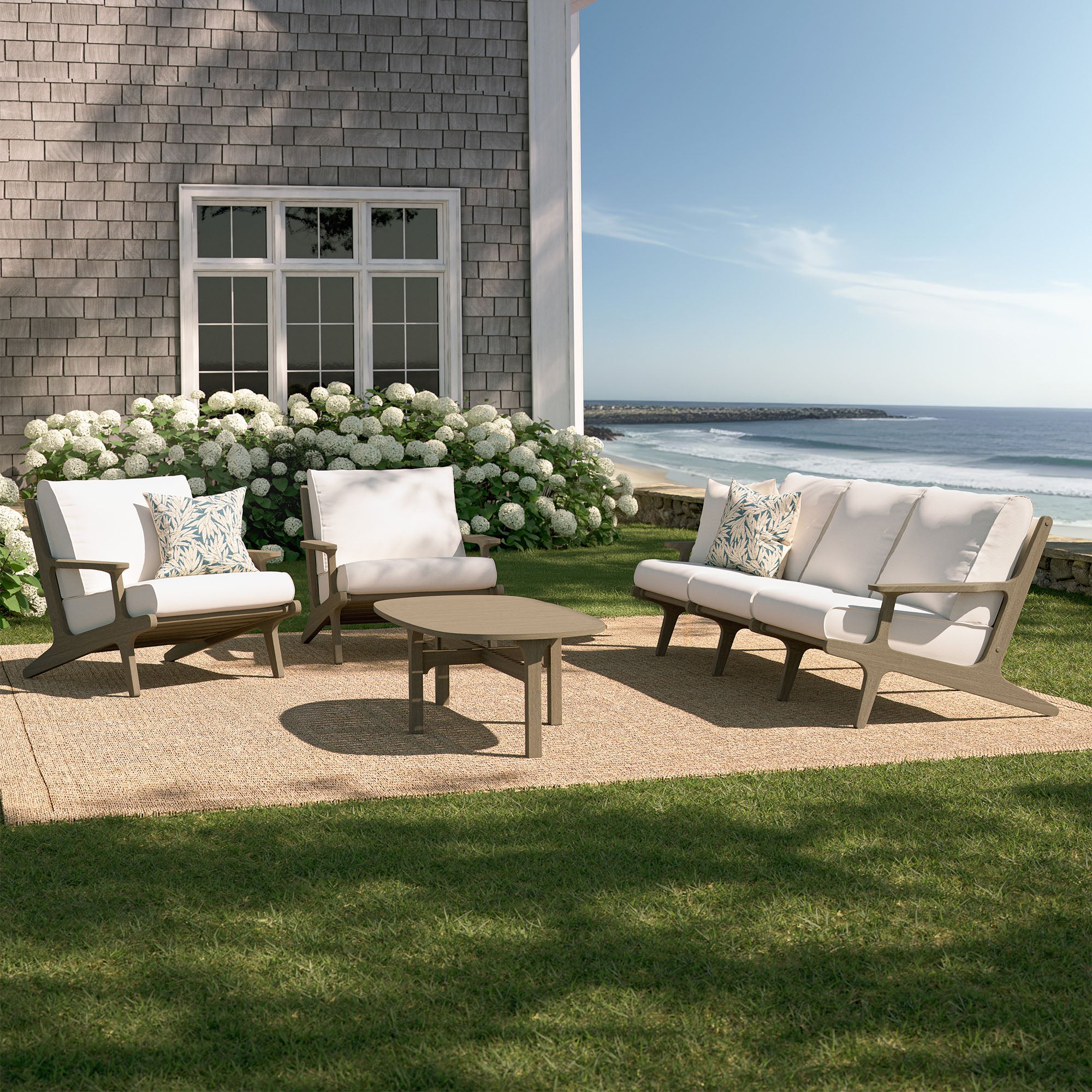 Weathered Gray White