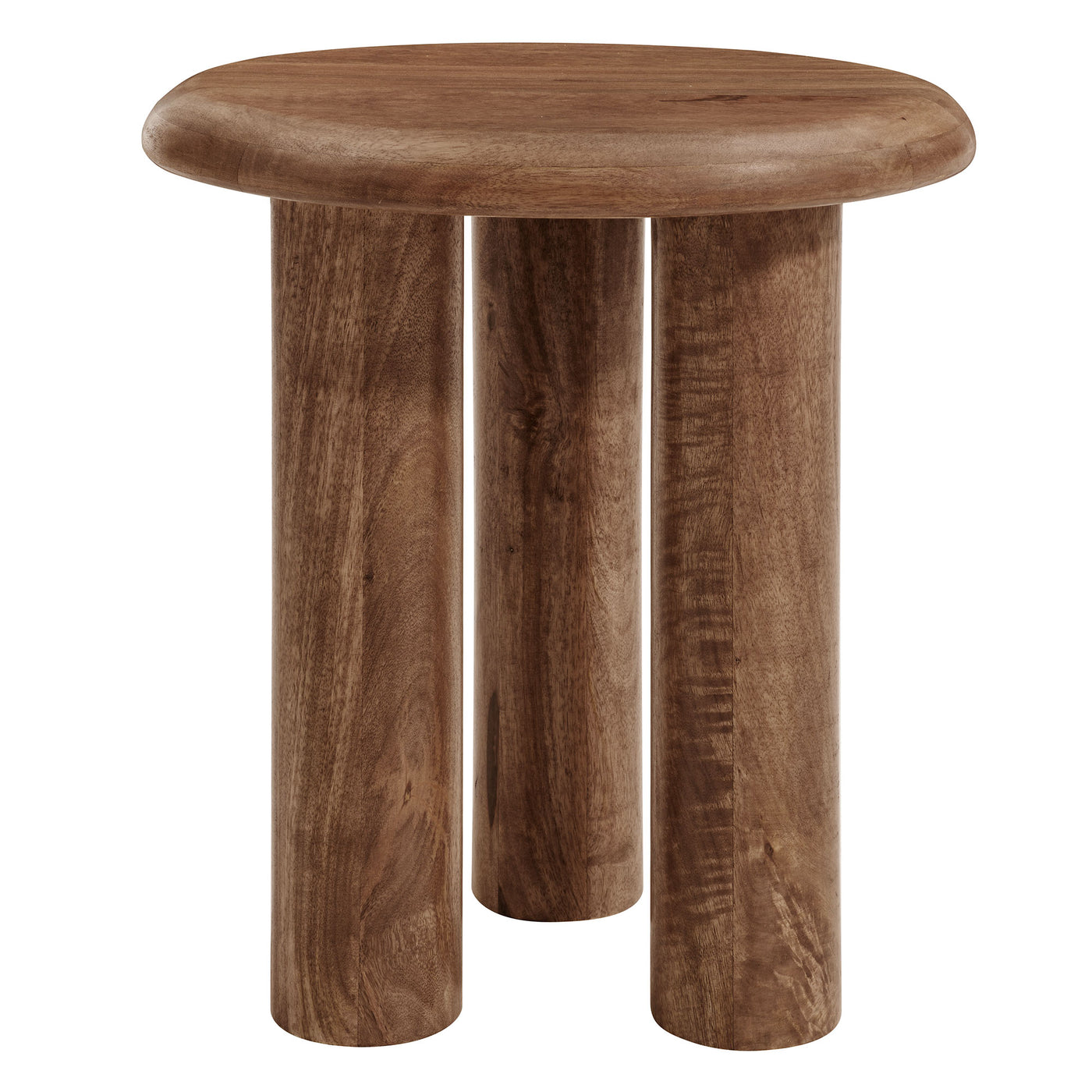 Mavina Mango Wood Side Table - Thumbnail 2