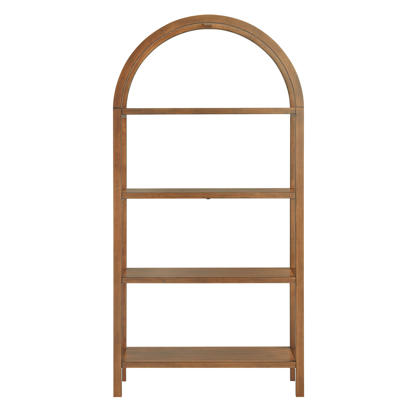 Vexley 72 Inch Large Arched Bookshelf - Thumbnail 4