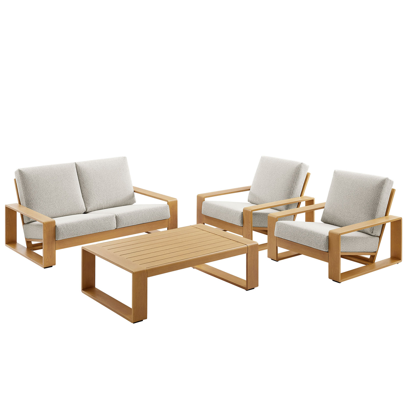 Modway Lirienne Outdoor Patio Furniture Set - Thumbnail 2