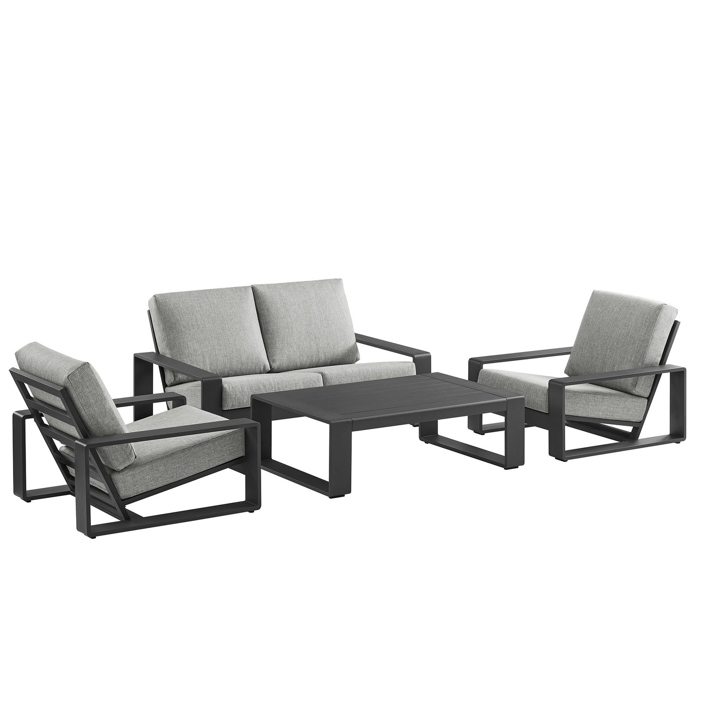 Modway Lirienne Outdoor Patio Furniture Set - Thumbnail 3