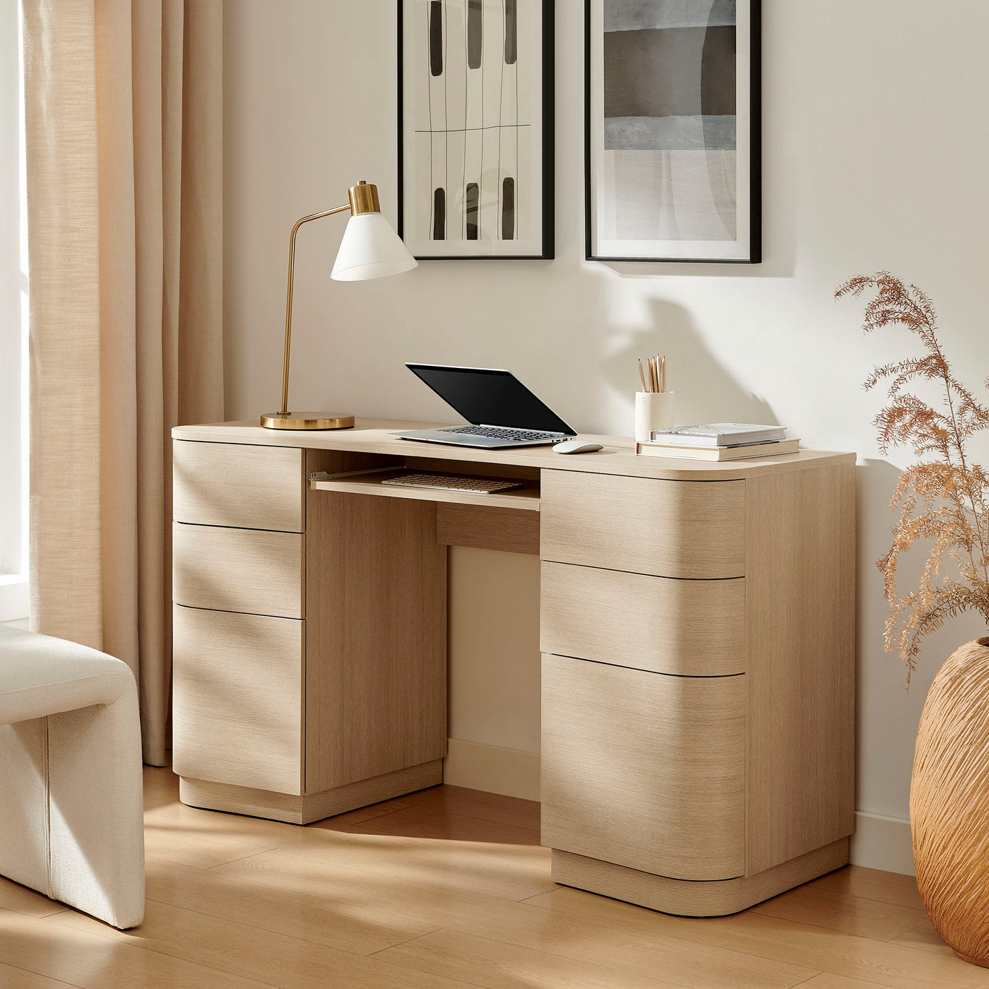 Modway Mirae Office Desk - Thumbnail 4