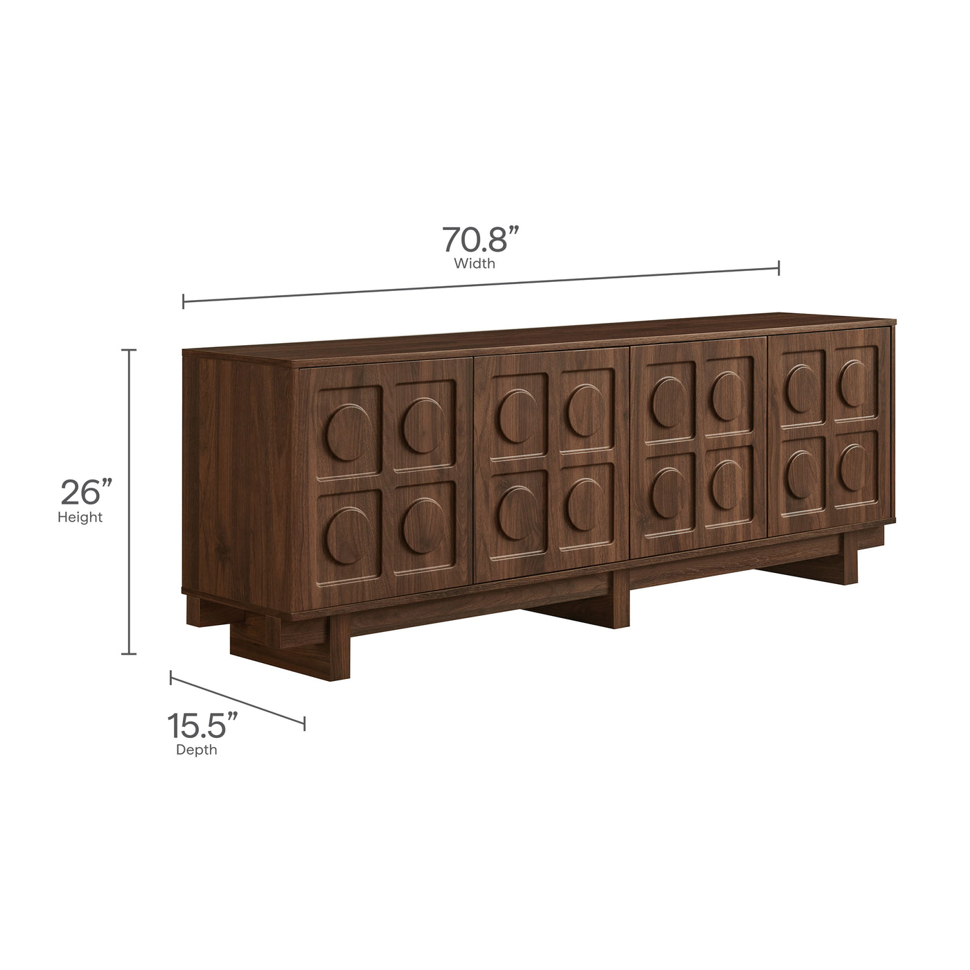 Modway Knox TV Stand - Thumbnail 4