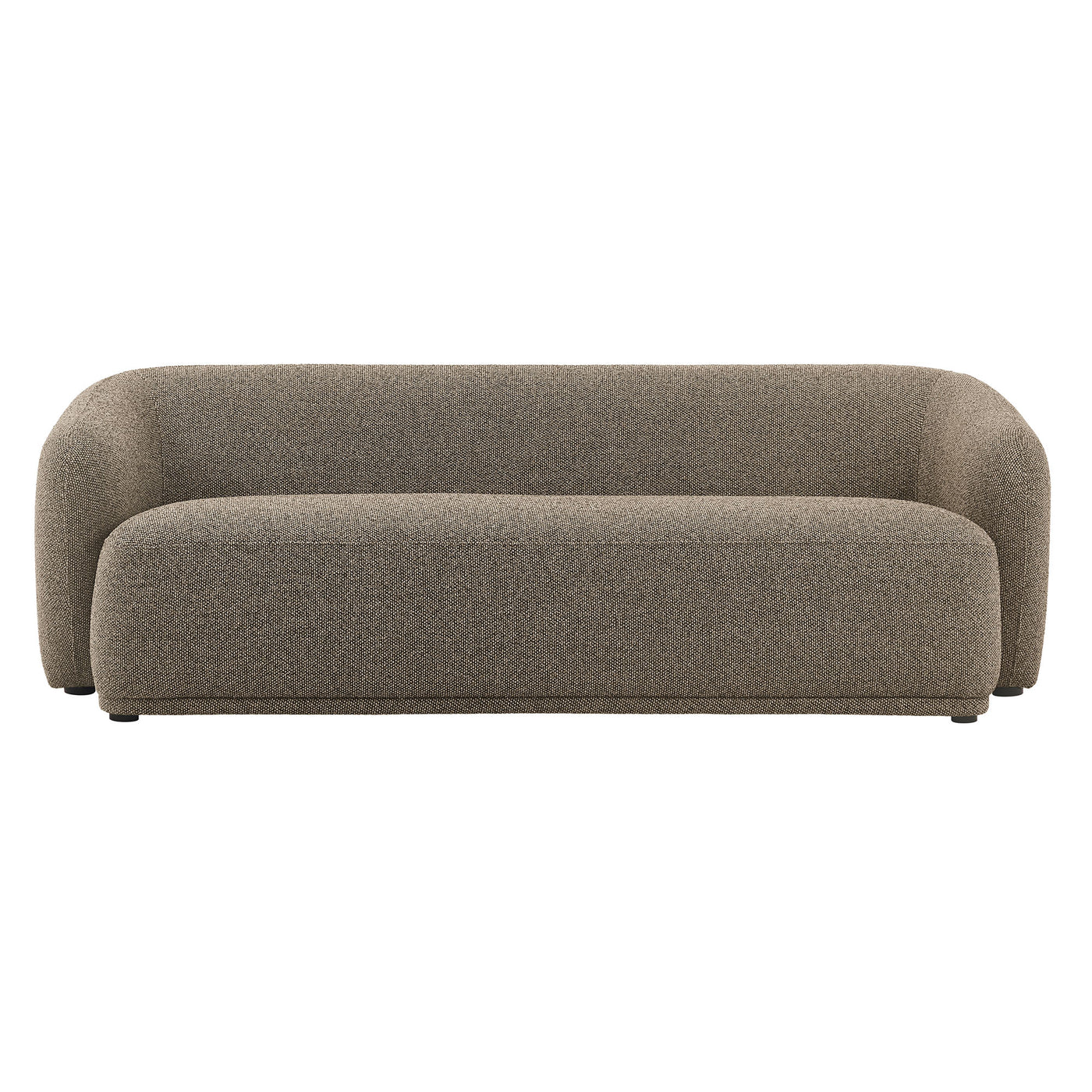 Monica 88 Inch Boucle Fabric Sofa - Thumbnail 2