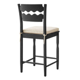 Black Oatmeal Stripe