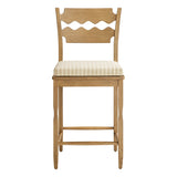 Weathered Oak Oatmeal Stripe