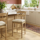 Weathered Oak Oatmeal Stripe