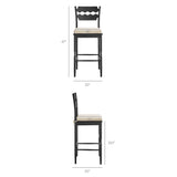 Black Oatmeal Stripe