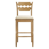 Weathered Oak Oatmeal Stripe