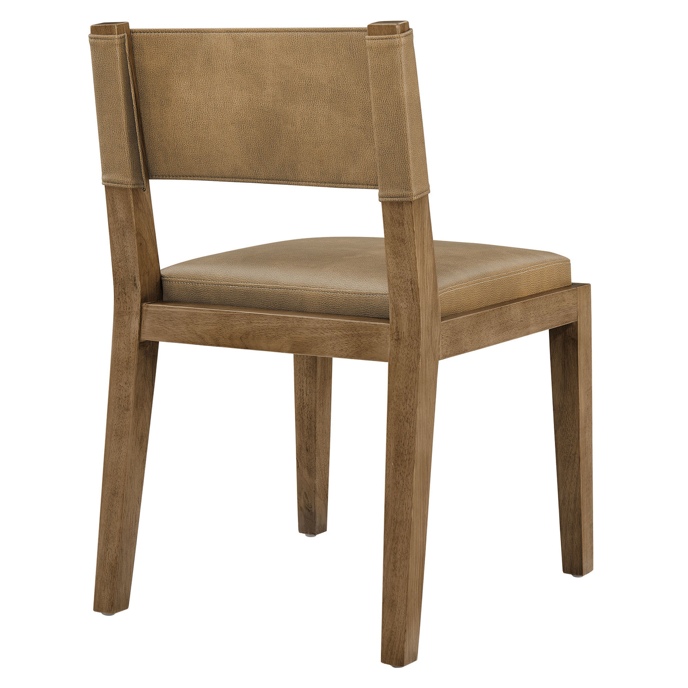 Calder Vegan Leather Dining Side Chair - Thumbnail 4