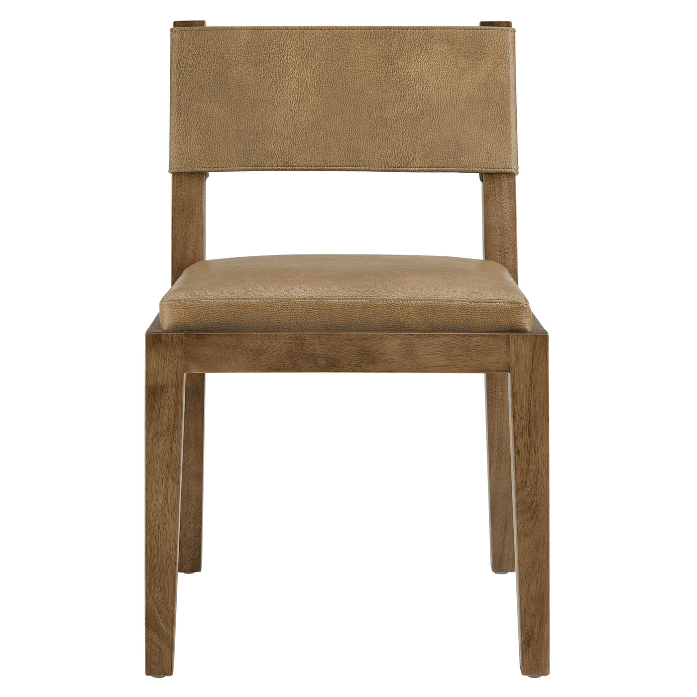 Calder Vegan Leather Dining Side Chair - Thumbnail 3