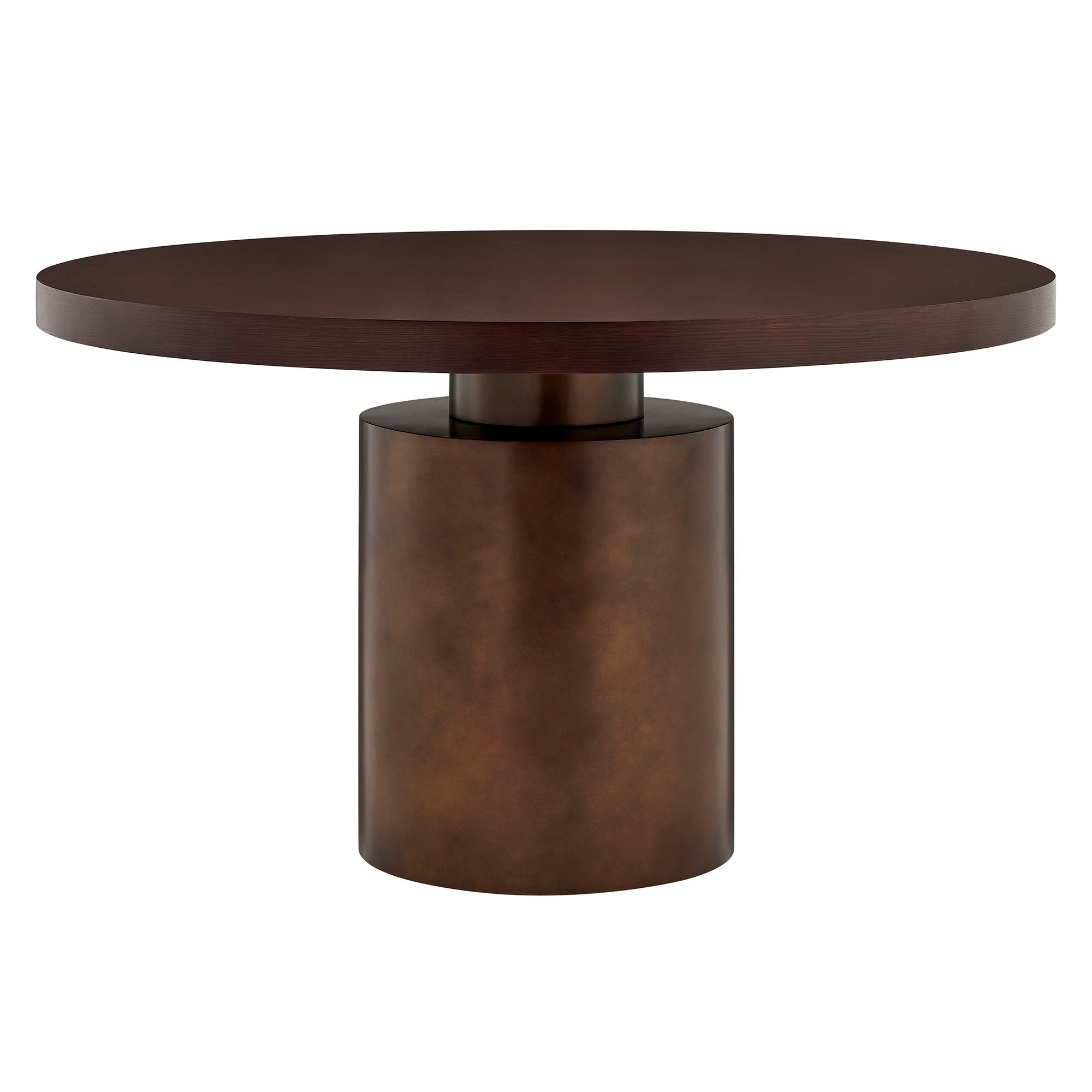 Annette 54 Inch Round Pedestal Base Dining Table by Modway — Lexmod