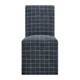 Denim Windowpane Check