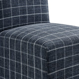 Denim Windowpane Check