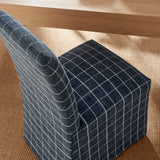 Denim Windowpane Check
