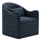 Denim Windowpane Check