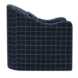 Denim Windowpane Check