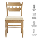 Weathered Oak Oatmeal Stripe