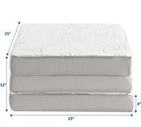 Relax 25 x 75 x 4 Tri-Fold Mattress Topper by Modway