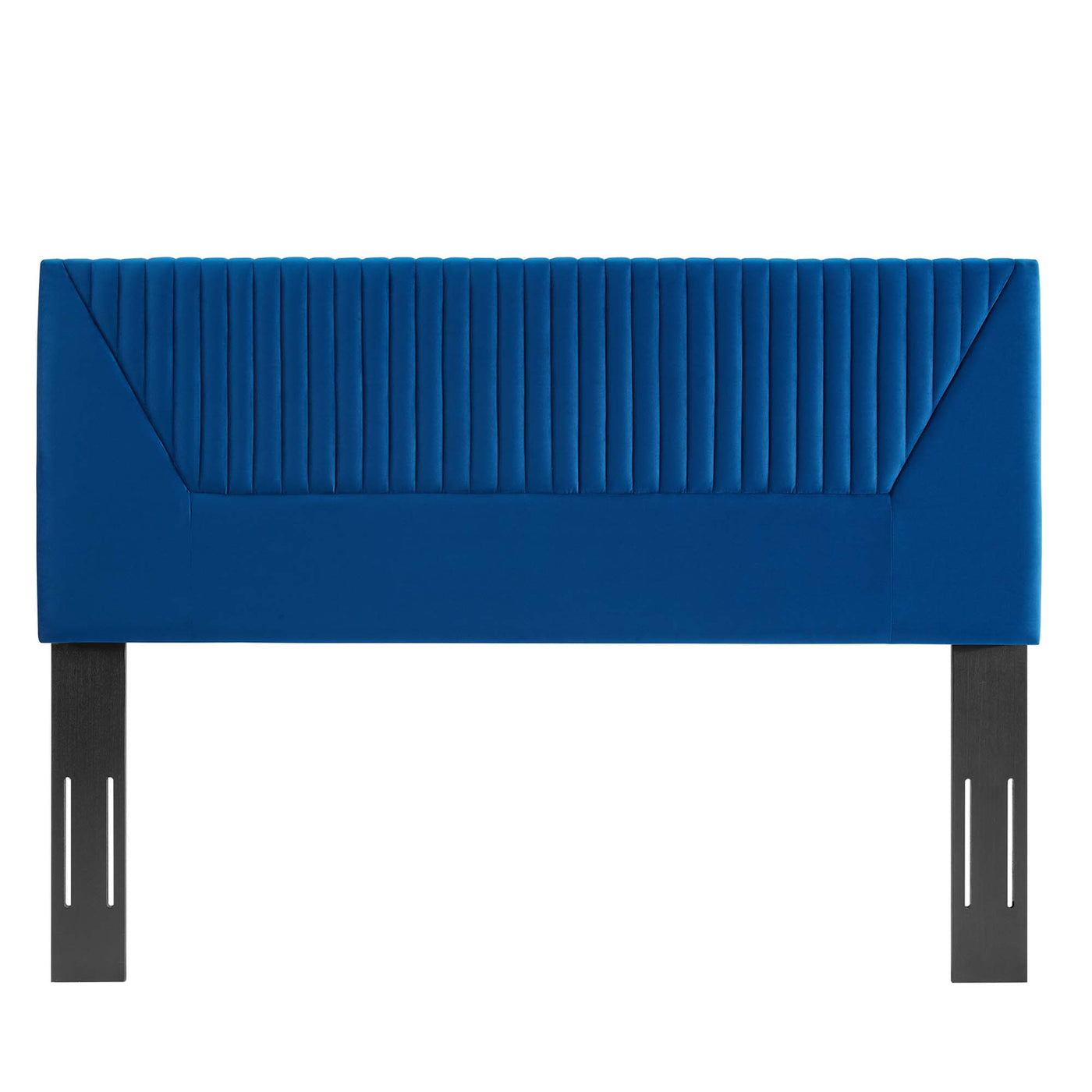 Milenna Channel Tufted Performance Velvet Headboard - Thumbnail 4