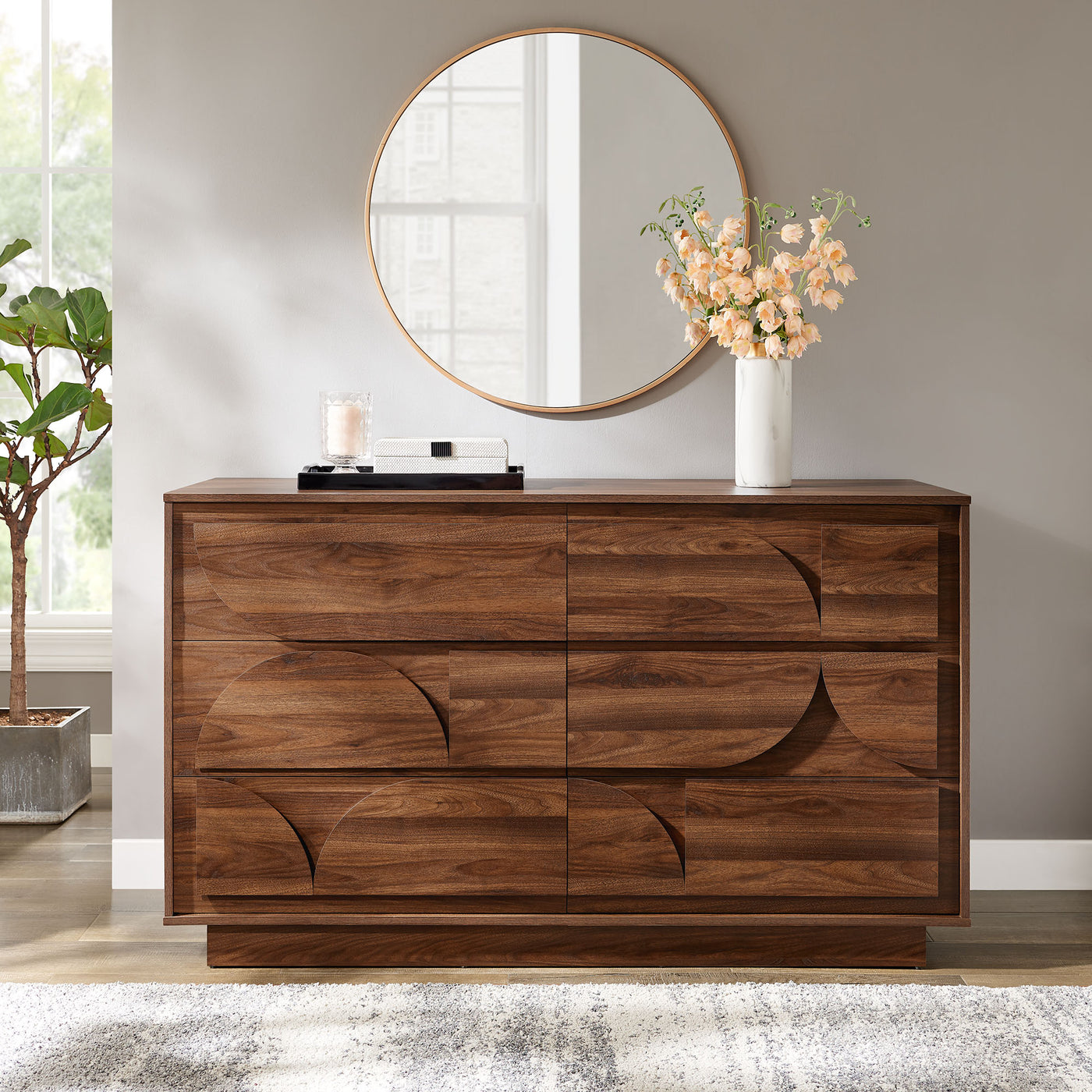 Bulwark 6-Drawer Dresser by Modway Lexmod Bulwark 6-Drawer Dresser by Modway Lexmod