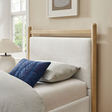 Light Oak Heathered Ivory / Twin