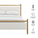 Light Oak Heathered Ivory / Full