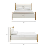 Light Oak Heathered Ivory / Queen