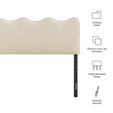 Oatmeal Stripe / King